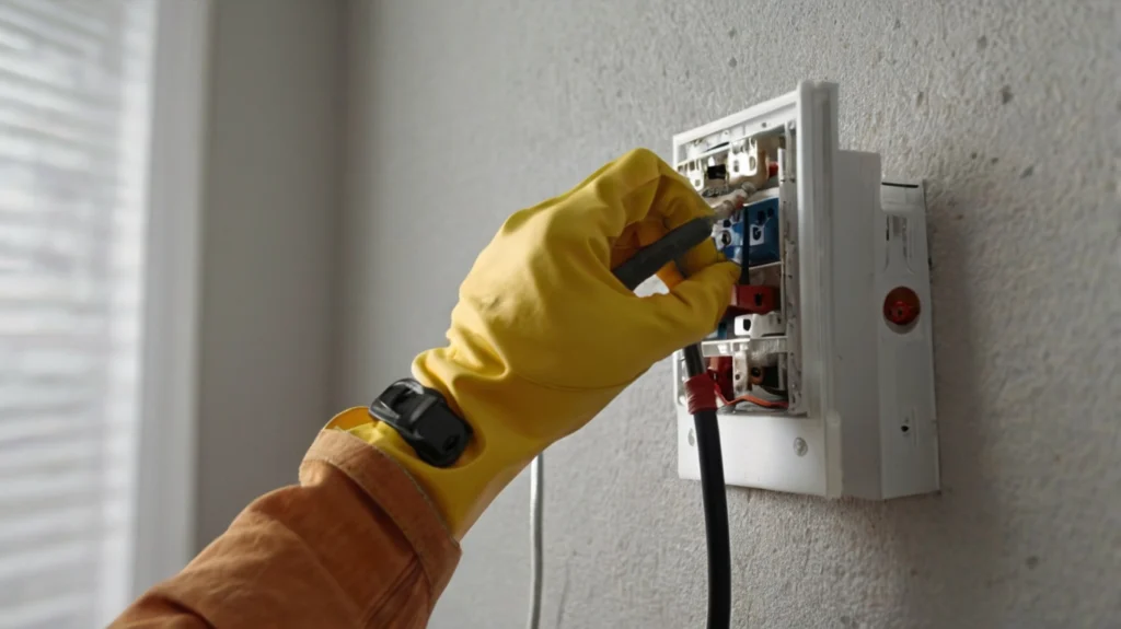 Leonardo Kino XL A Licensed Electrician Installing A New Power 3